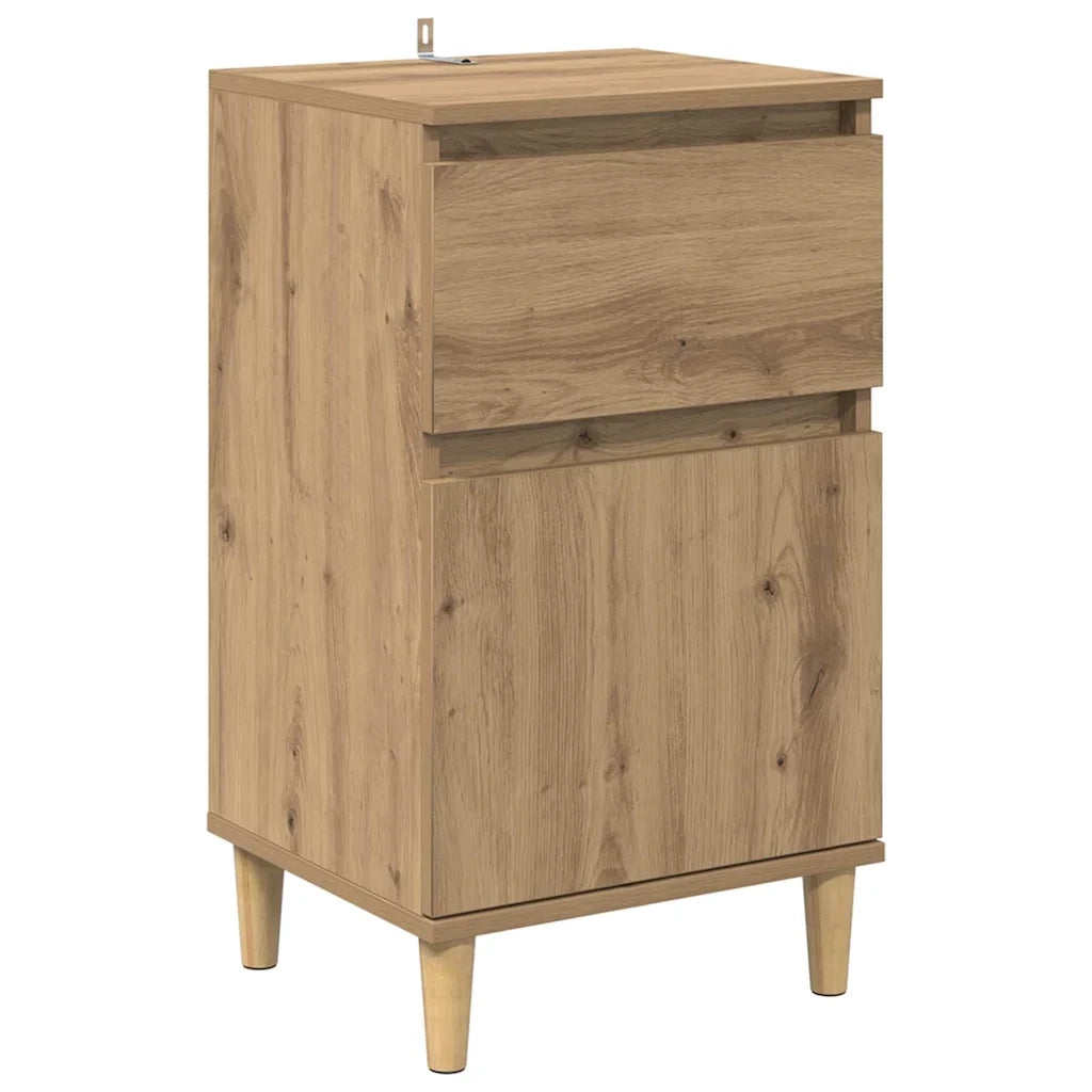 Armadio da Notte Rovere artigianale 40 x 35 x 70 cm 881235