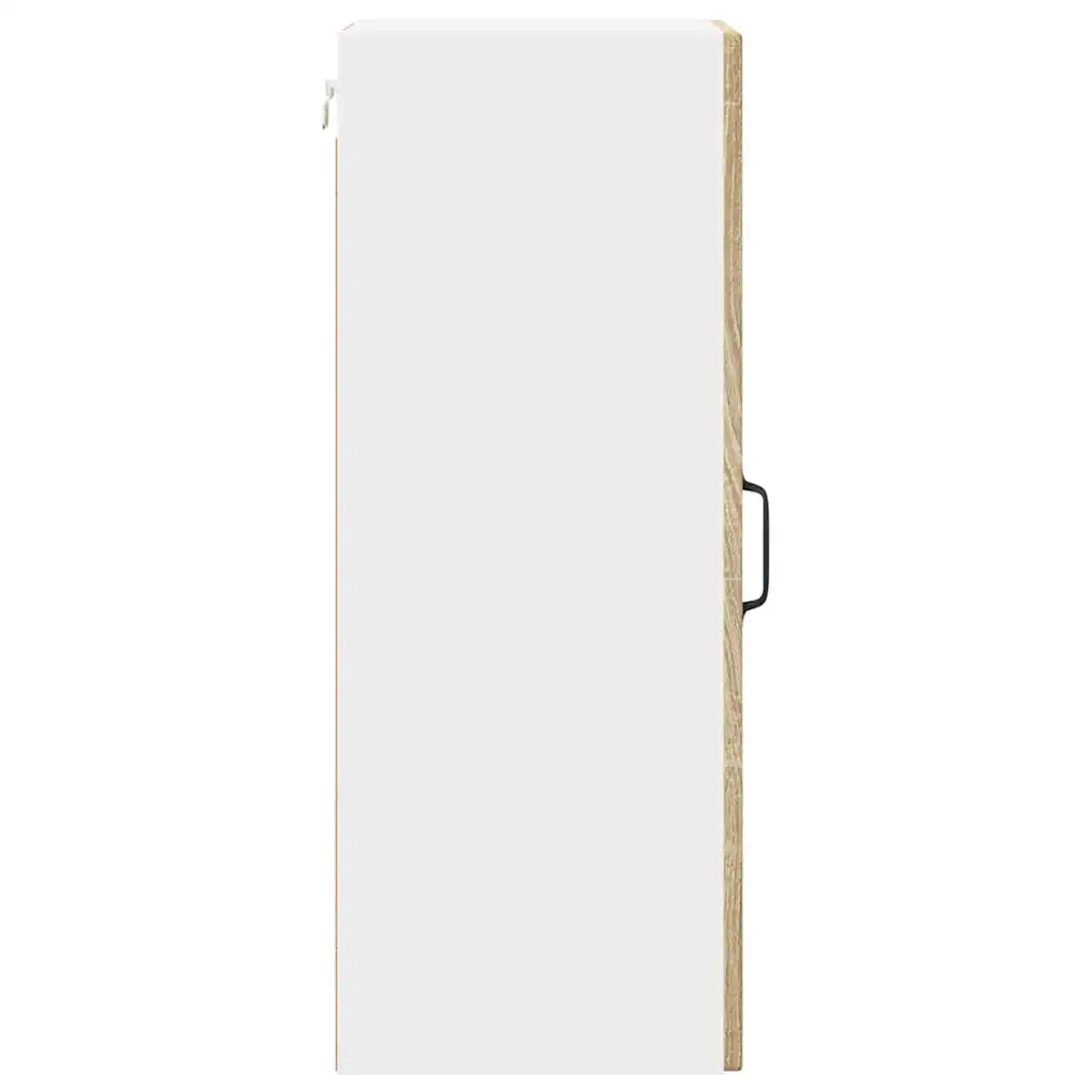 Mobile da cucina con porta 2 pz-Set di 2 Armadio da cucina Rovere Sonoma 30 x 31 x 80 cm