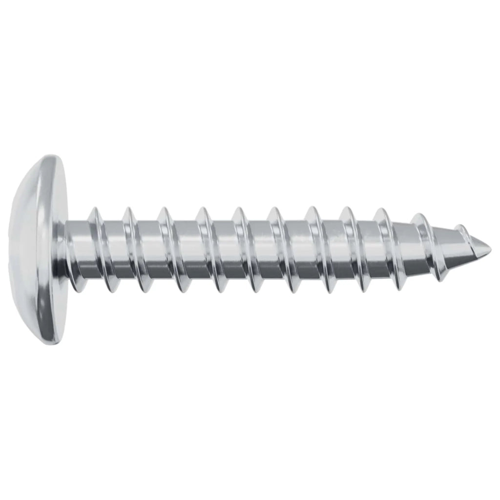 Viti in Legno 10976 pcs Argento Acciaio 864525