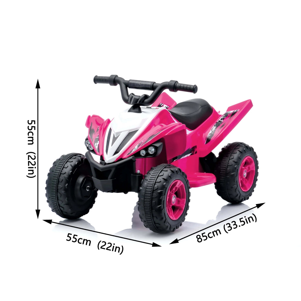 Auto elettrica per bambini ATV con luci LED ¨C Xylo ¨C Verde