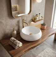 Lavabo d'appoggio 45 cm mod LA65 Bianco