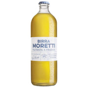 Birra moretti filtrata a freddo in bottiglia da 55 cl