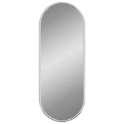 Specchio da Parete | Specchio decorativo Argento 40x15 cm Ovale