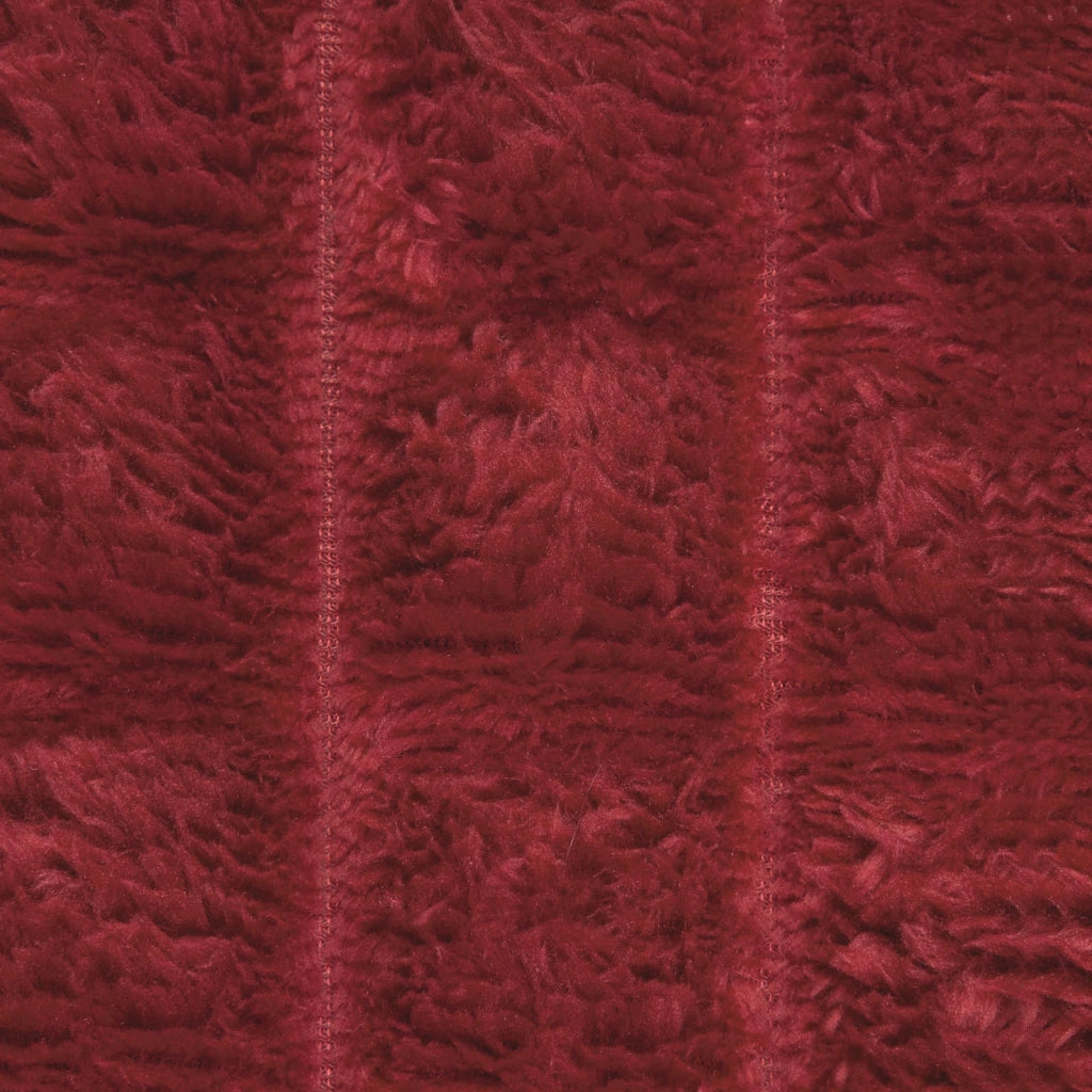 Coperta Rosso Bordeaux 270 x 240 cm Panno