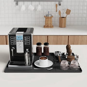 Matte Antiscivolo per Macchina del Caffè, Supporto Termoresistente, 40 x 60 cm, Nero