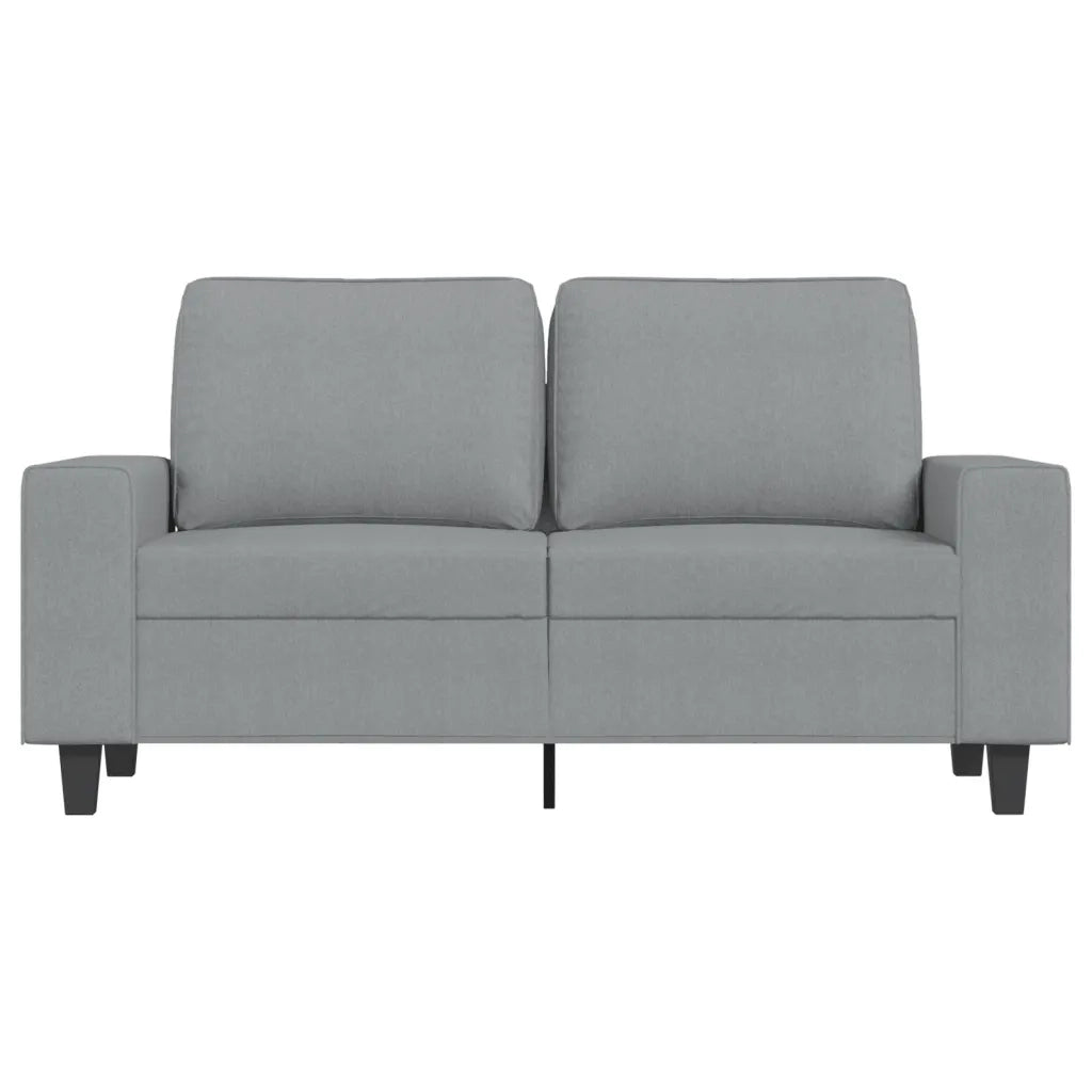 Divano a 2 Posti-Sofa 2 Posti Grigio Chiaro 120 cm in Tessuto 284937
