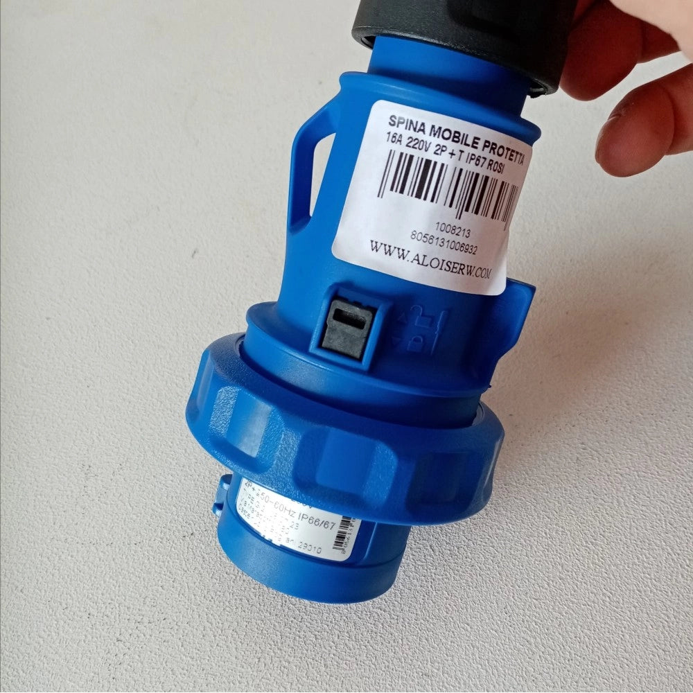 Rosi spina mobile industriale 2p+e 16a ip67