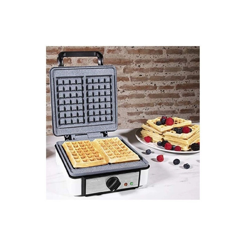 CECOTEC 08006 - PIASTRA PER WAFFLE FUN GOFRESTONE DOUBLE