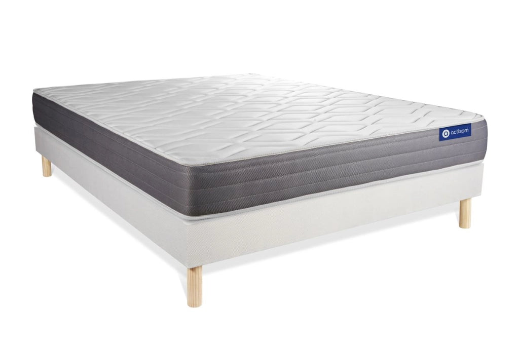 Kit rete e materasso Actiflex dream 120x220cm - Spessore : 22cm - Molle insacchettate e memory foam - Moderatamente rigido
