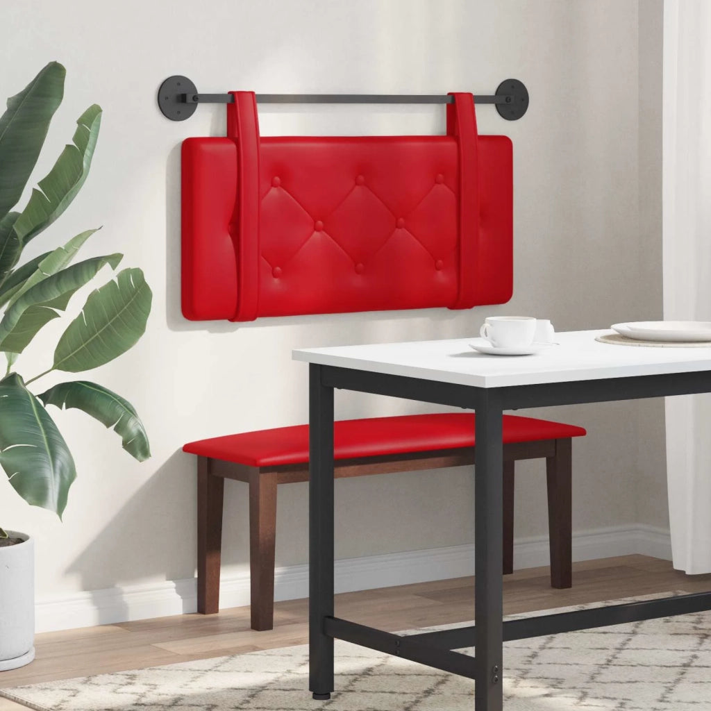 Testiera | Testata sospesa Rosso Similpelle