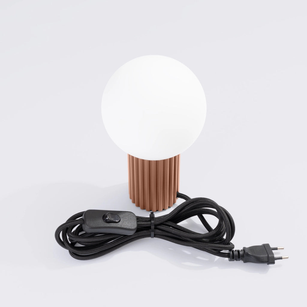 Lampada da tavolo HALO moka