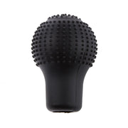 Trade Shop - Copripomello In Silicone Copri Pomello Leva Cambio Protezione Universale Nero -