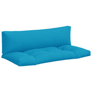 Cuscini per Pallet 2 pz | Cuscini per sedie Azzurro in Tessuto
