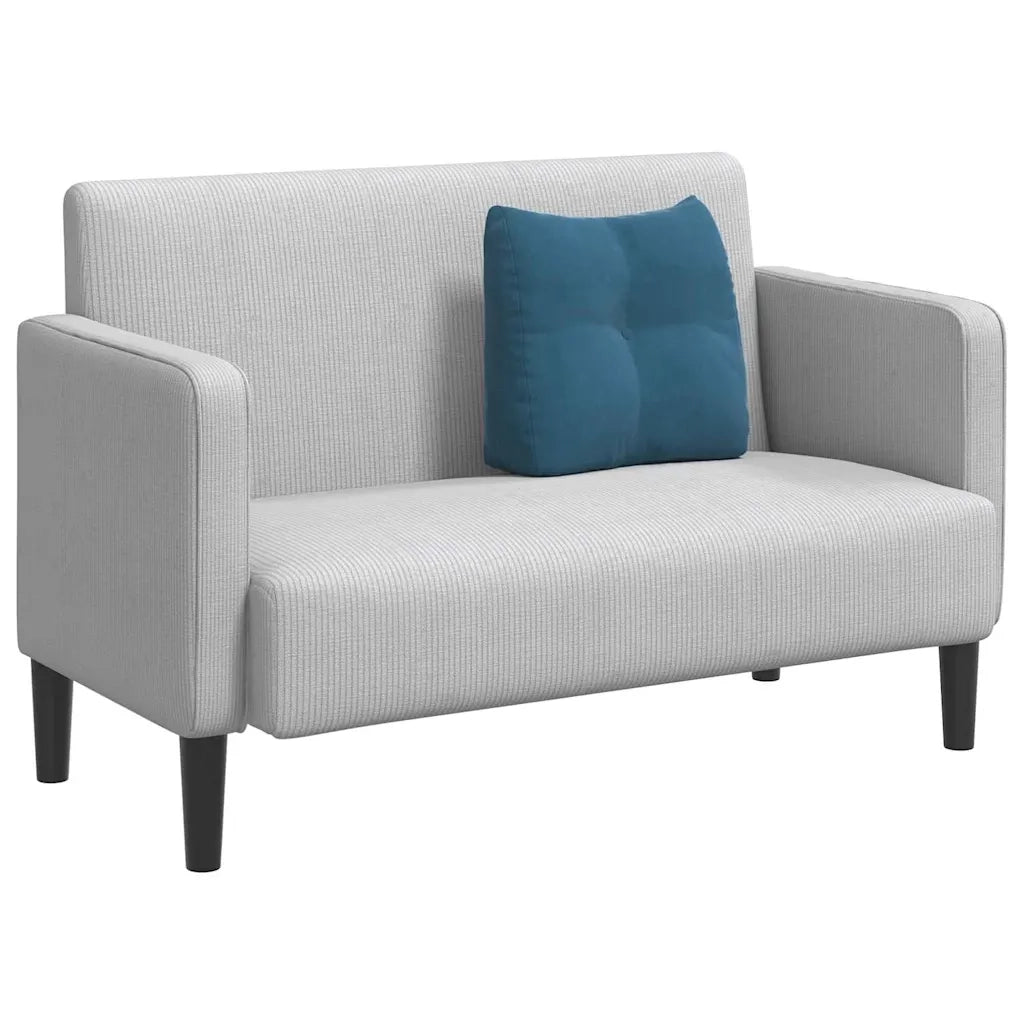 Cuscino per Schiena | Cuscino dorsale Blu 45 x 24 x 50 cm Velluto