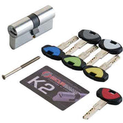 CILINDRO SAGOMATO 'K2' SECUREMME 95 mm (40+10+45) - SECUREMME