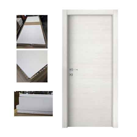 PORTA BATTENTE REVERSIBILE OLMO BIANCO EFFETTO VENATO mm 900x2100h