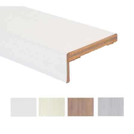 KIT COPRIFILO PER PORTE Colore Bianco liscio
