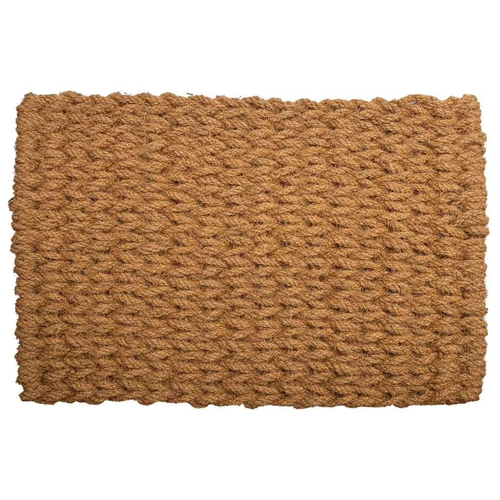 Zerbino corda di cocco marrone 90x60x3