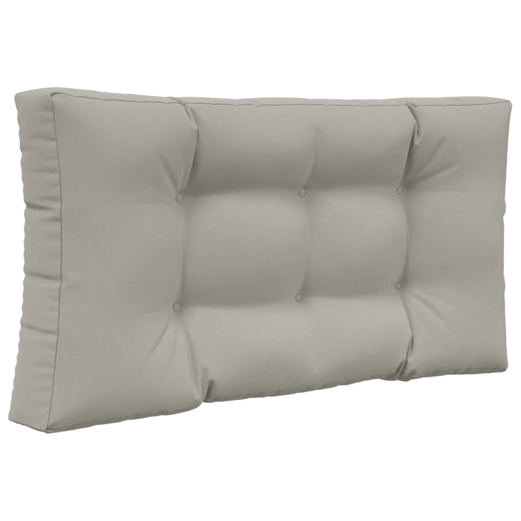 Cuscino per divano da esterno 2 pcs Grigio Poliestere 900847