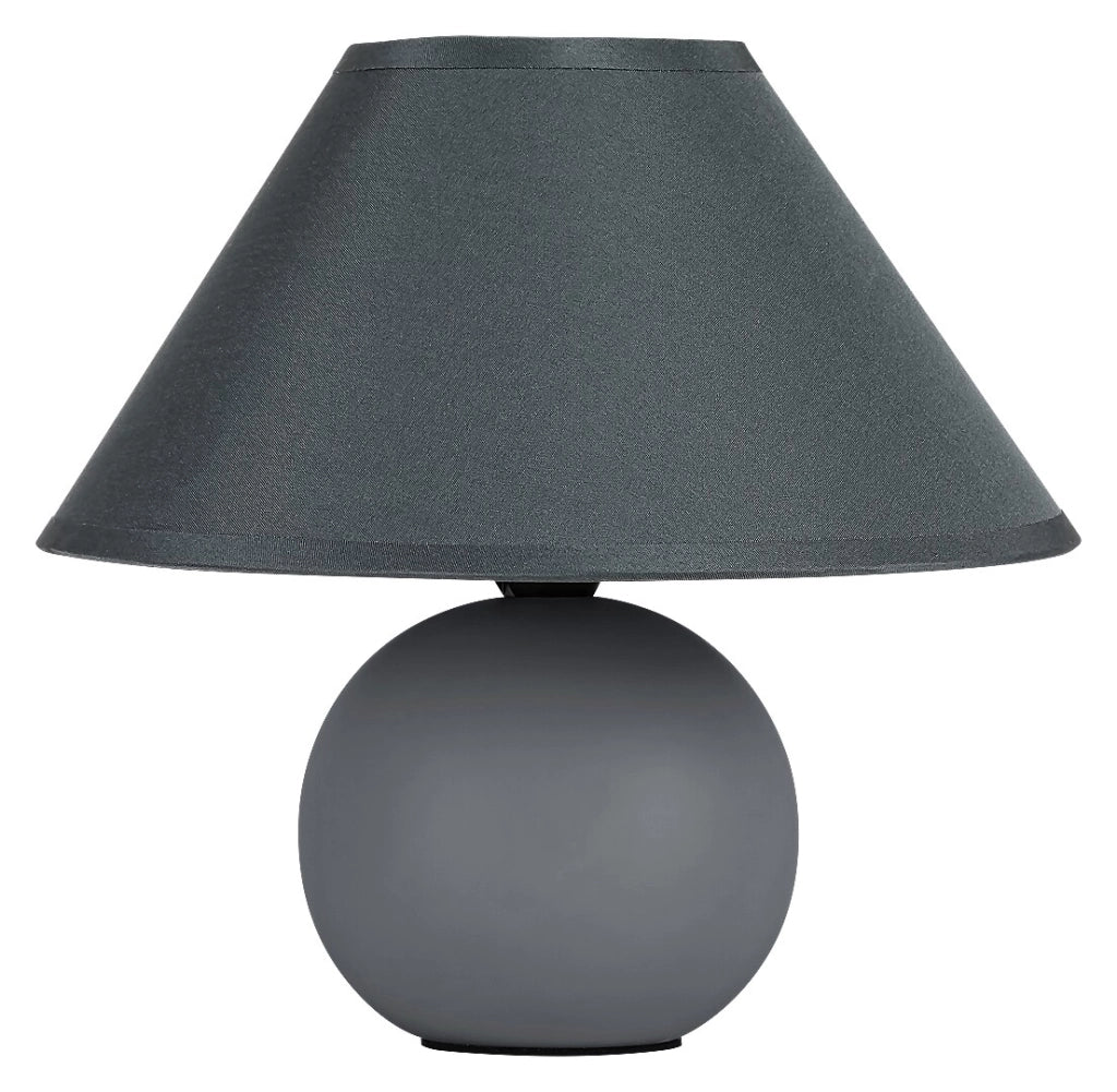 Lampada da tavolo notte grigia E14 Ariel 2146 Rabalux