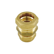 RACCORDO DIRITTO DOPPIO INOX  RAME- DN 12 x 12 (Cu)- TIEMM- pezzi 1