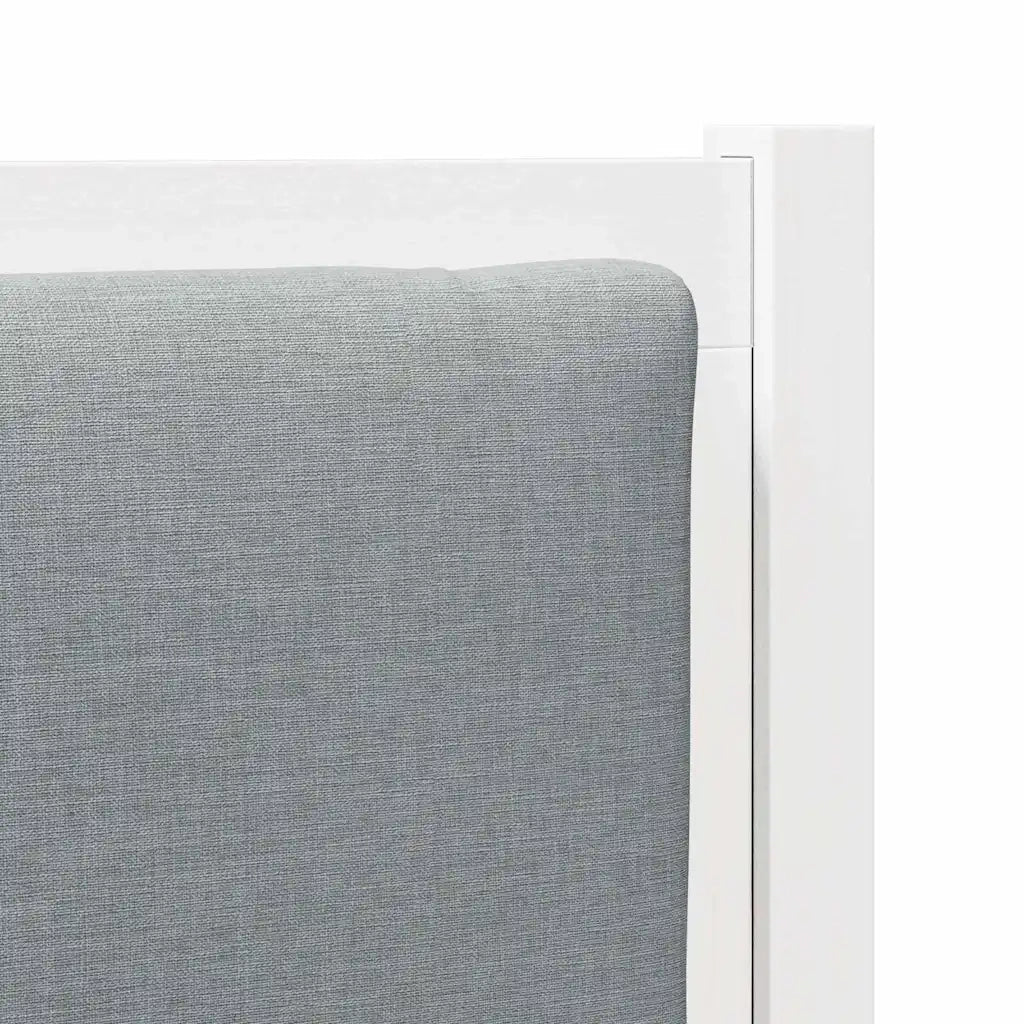 Testiera Altro Bianco 100 cm Legno di pino massello 878973