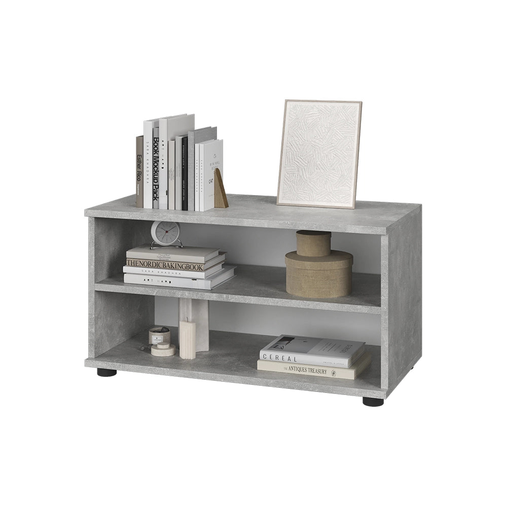 Vicco Scaffale Calcestruzzo 70.8 x 38.9 cm con 2 scomparti