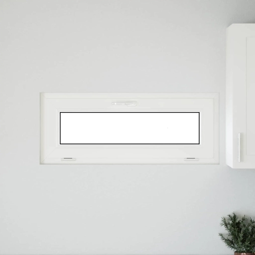 Finestra per Soffitta RISOR 100 x 40 cm PVC e Vetro Bianco 42047224