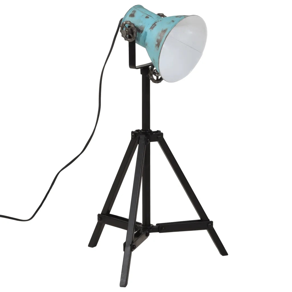 Lampada da Terra 25 W Blu Anticato 35x35x65/95 cm E27 371874