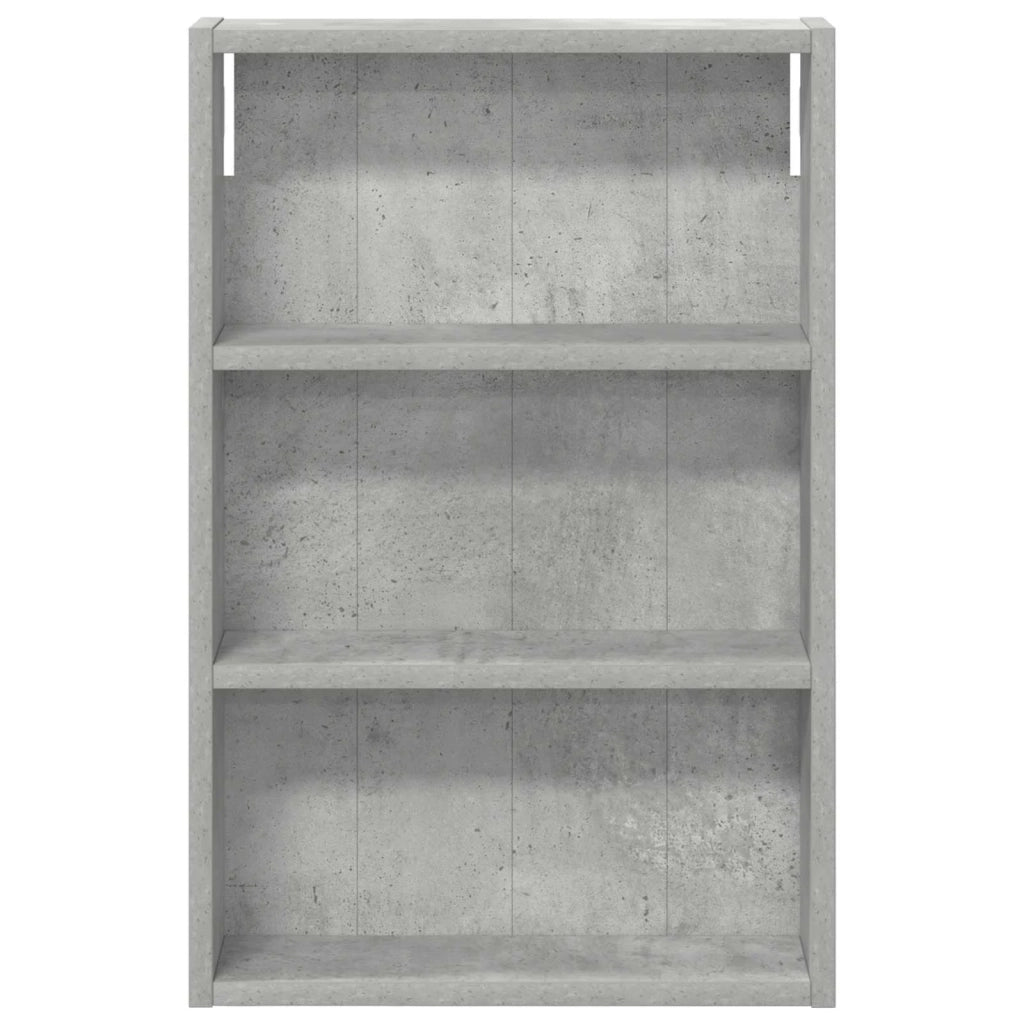 Armadio da Bagno | Mobile da Bagno a muro Grigio Cemento 40 x 10 x 60,5 cm