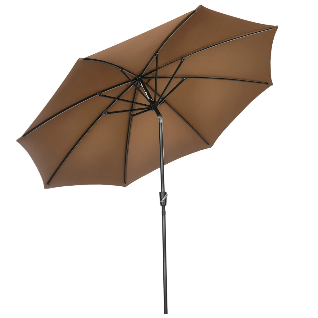 Sombrilla da giardino ¨C zephmum ¨C marrone, ?300x252 cm