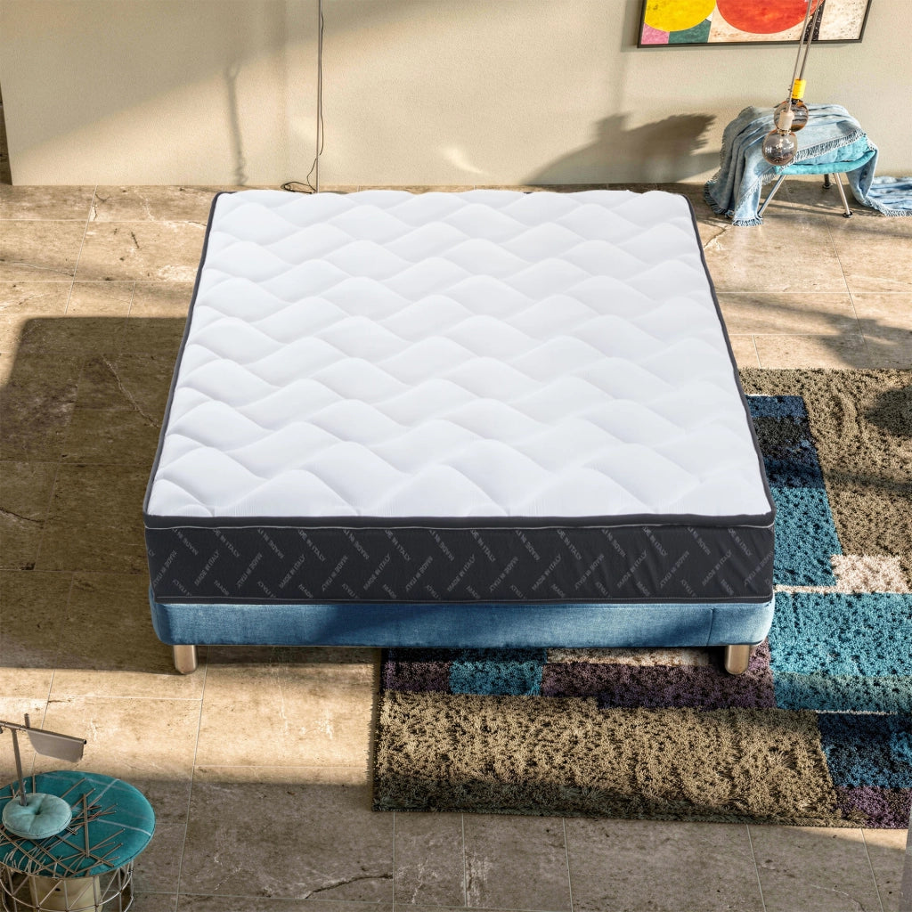 Materasso Matrimoniale 160x190 in Memory Foam, Altezza 10 cm, Rigidità H2, Ortopedico, SMART