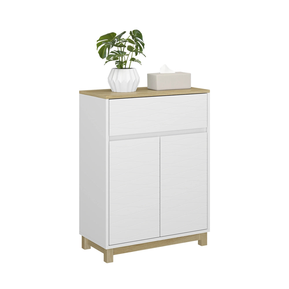 Vicco Mobile midi Bianco 60 x 80 cm con cassetto