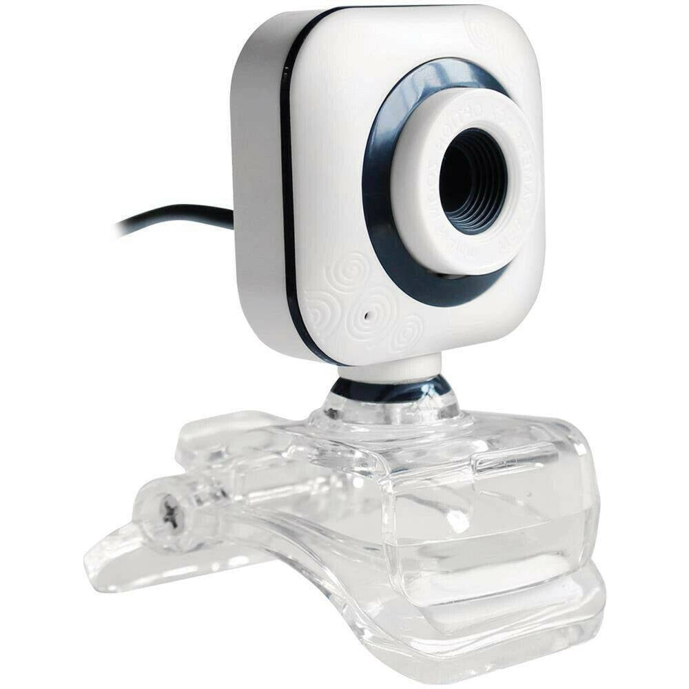 Trade Shop - Webcam Con Microfono Hd 640 X 480 Usb Videocamera Smart Working -