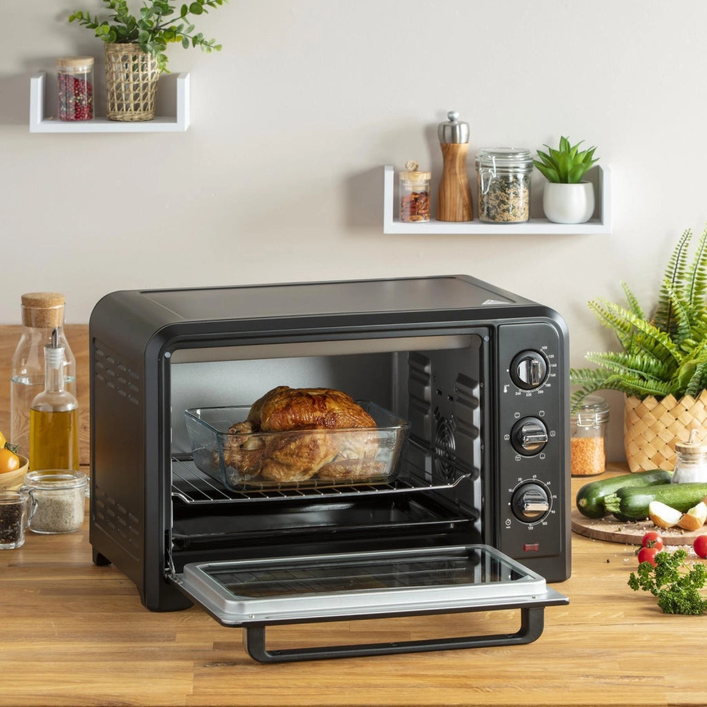 Moulinex OX4648 Optimo Fornetto Elettrico Ventilato 33 L 1600 W 6 Funzioni Timer 120 min colore Nero