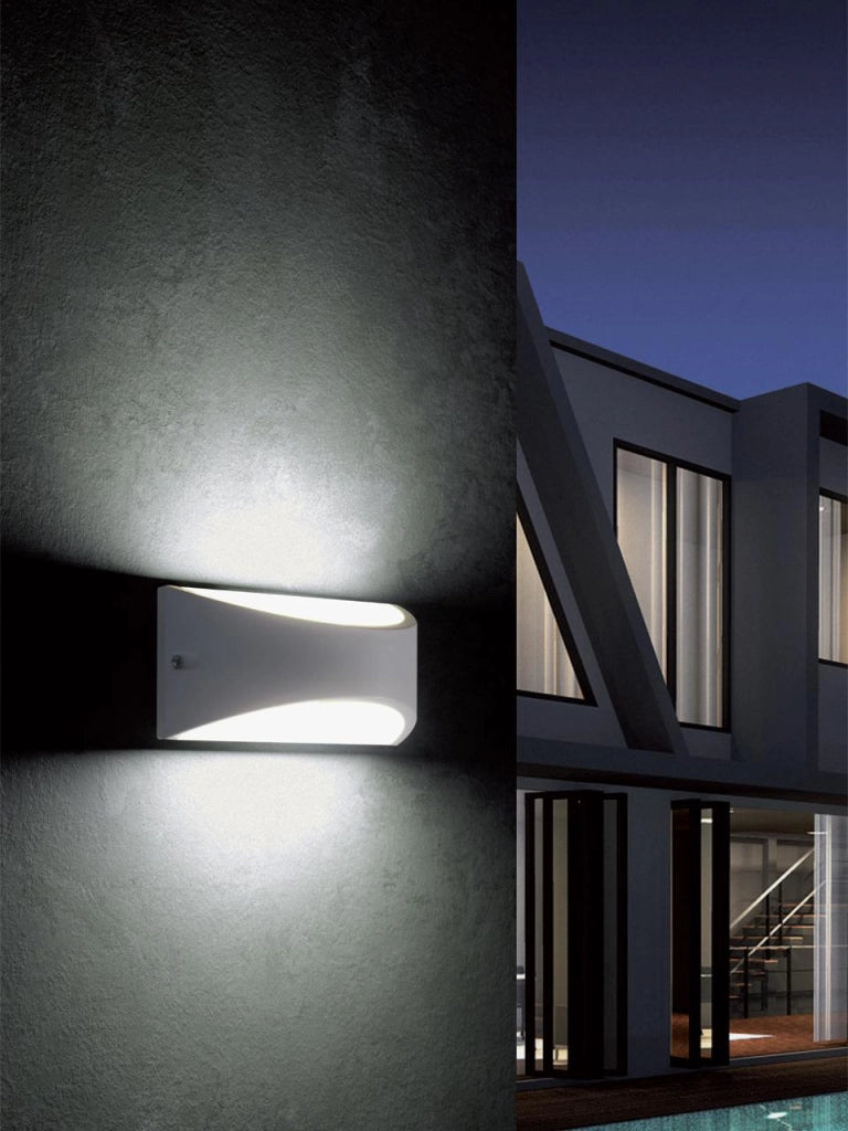 Applique da Esterno a LED 10W 3000K Sovil Marrone