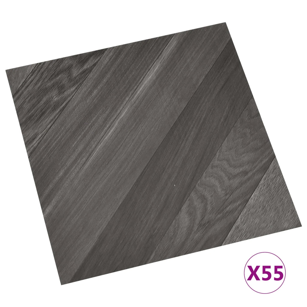 Tavole per Pavimenti 55 pcs Grigio 5,11 m² PVC 42046351