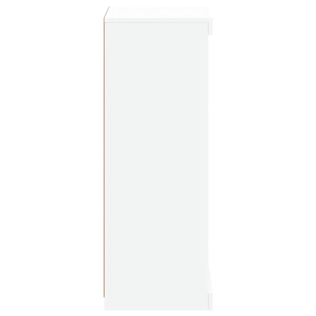 Credenza con Luci LED Bianca 41x37x100 cm 836728