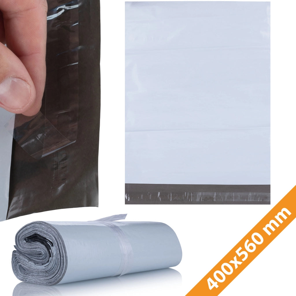 Buste da Spedizione Bianche 400x560mm 100 Pezzi – Buste per Spedizioni Sicure