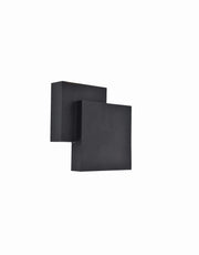 Applique esterna LED Rialto nera Lutec 14,8W 3000K IP44