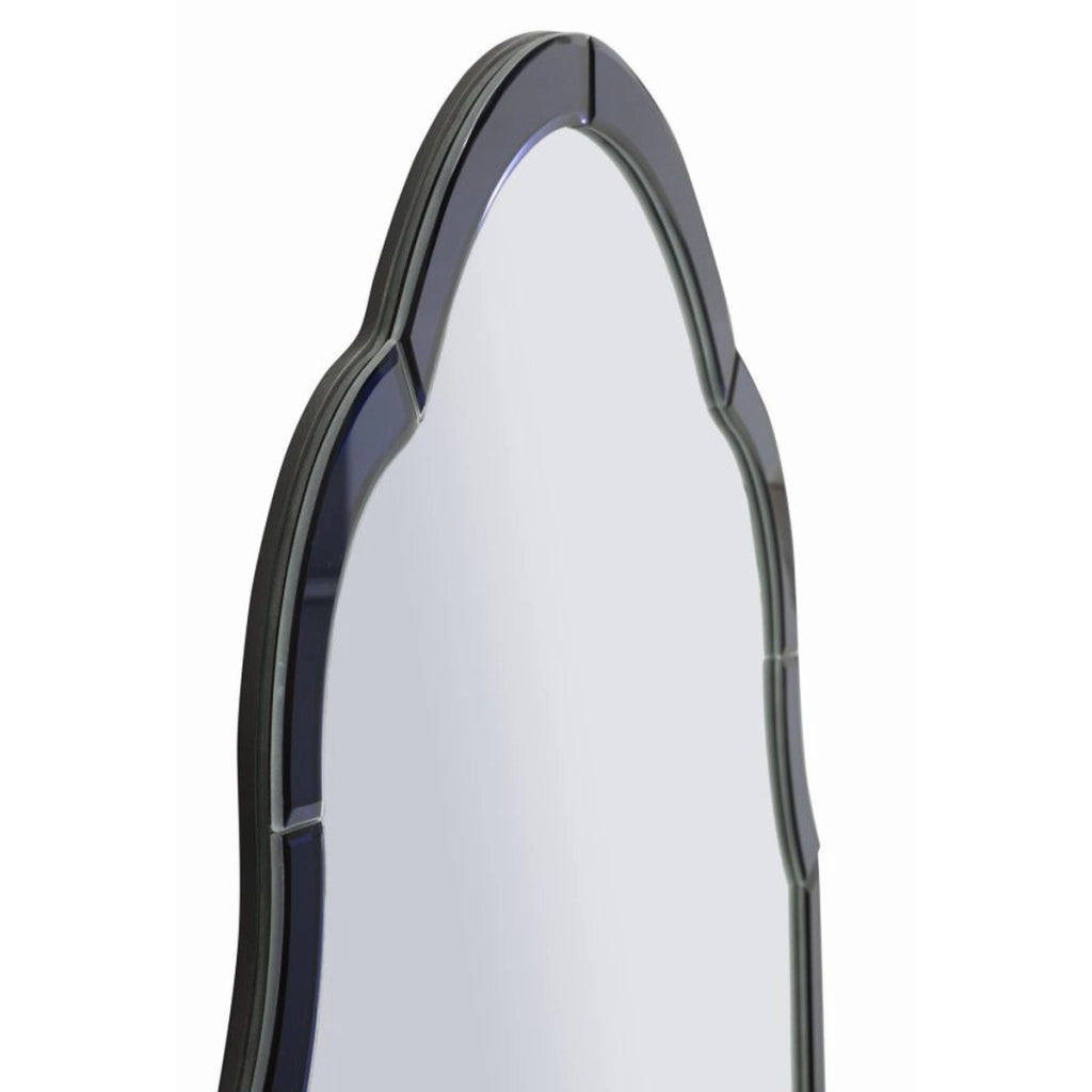 Specchio con Cornice Classico 3, Blu, MDF, 100x62x1 cm
