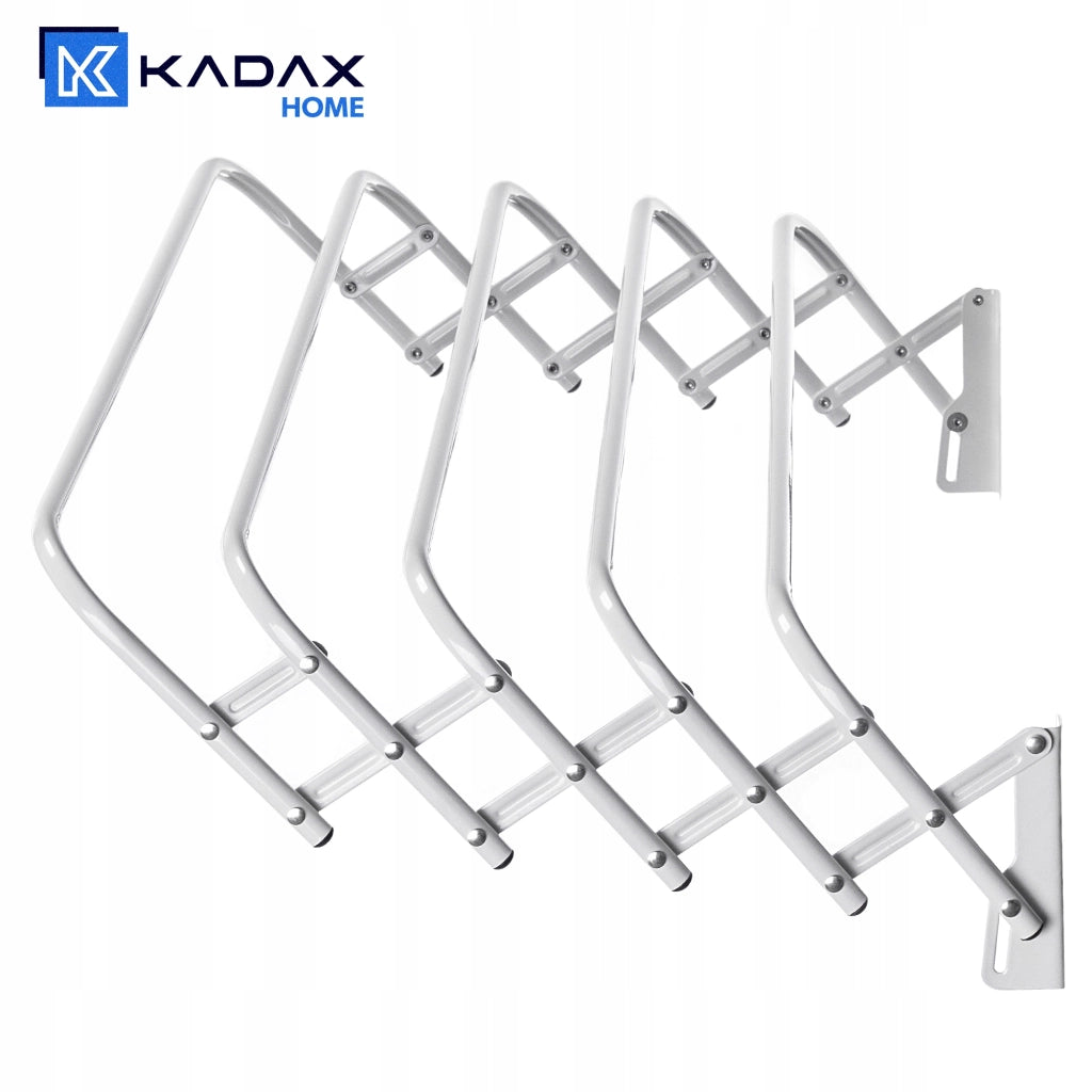 Asciugatrice per bagno KADAX, 80 cm, a parete, a soffietto