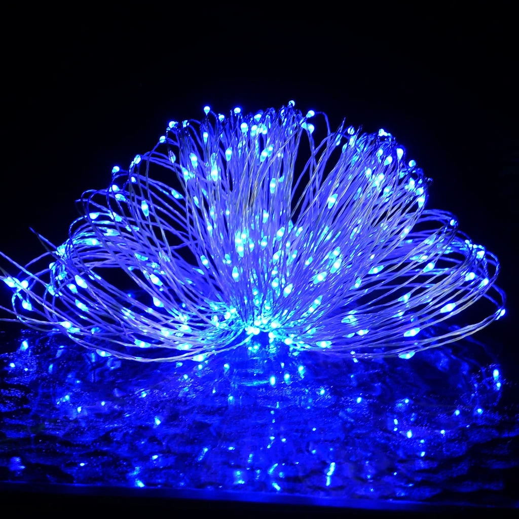 Stringa LED con 150 Luci LED Blu 15 m CFW5620533