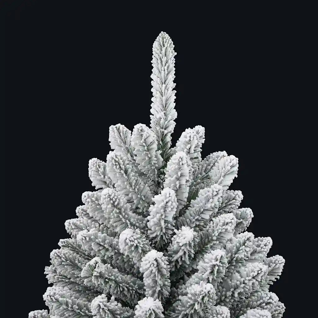 Albero di Natale artificiale con 150 LED Verde e Bianco 150 cm 3395745