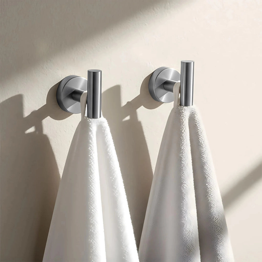 Set Accessori Da Bagno Ari Brush Nickel 4 Pezzi
