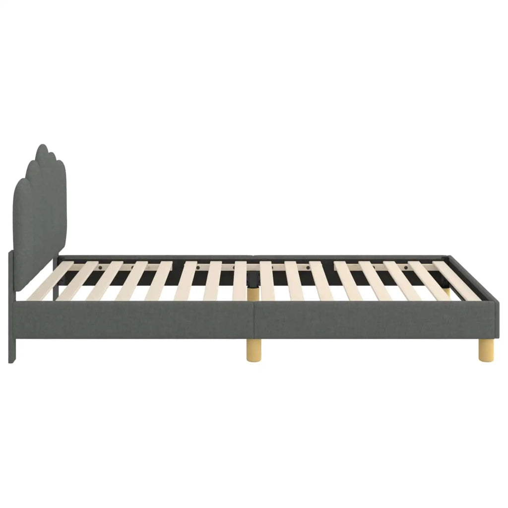 Struttura letto bambini con testata Grigio scuro 90 x 200 cm 42011060