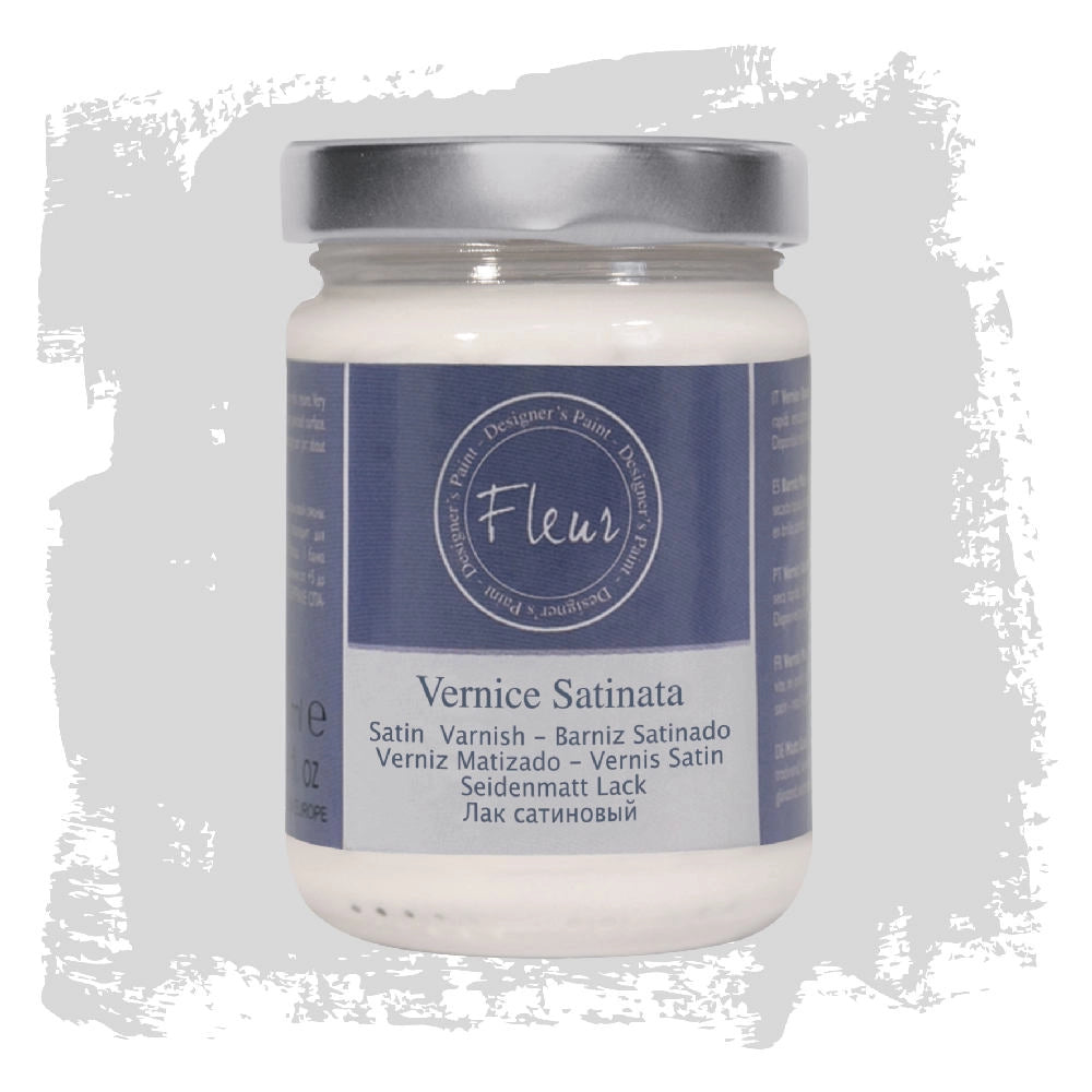 Vernice di Finitura Fleur Protezione Finale Trasparente Opaca Lucida Satinata Formato: 130 ml, Finitura: Satinata