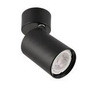 Plafoniera Italux Laconi nera GU10 LED orientabile