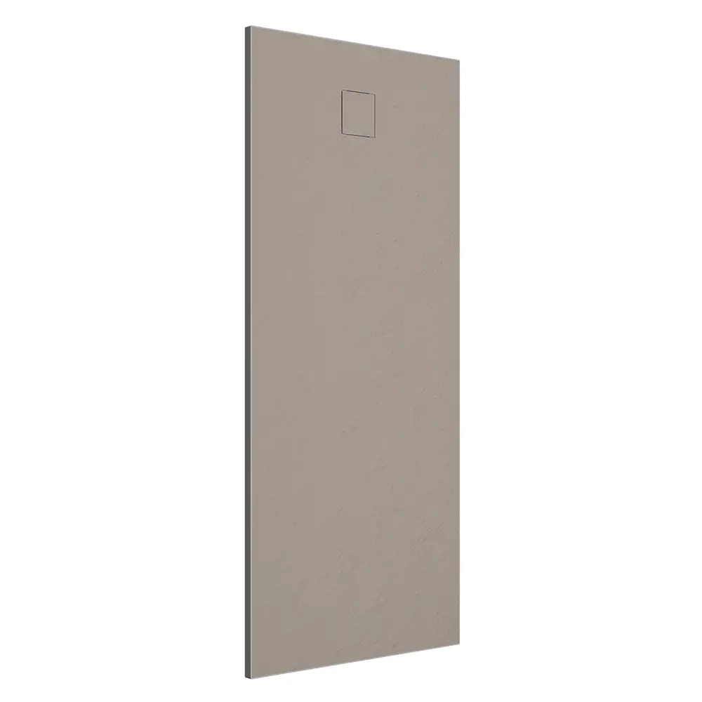 Piatto doccia 90x170 cm colore marrone effetto pietra | Samos