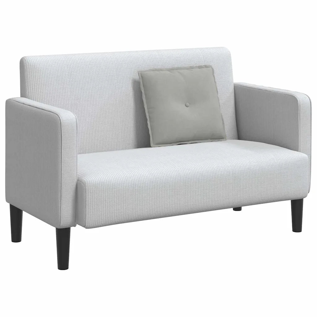 Cuscino per Schiena Grigio chiaro 50 x 45 cm 42014645